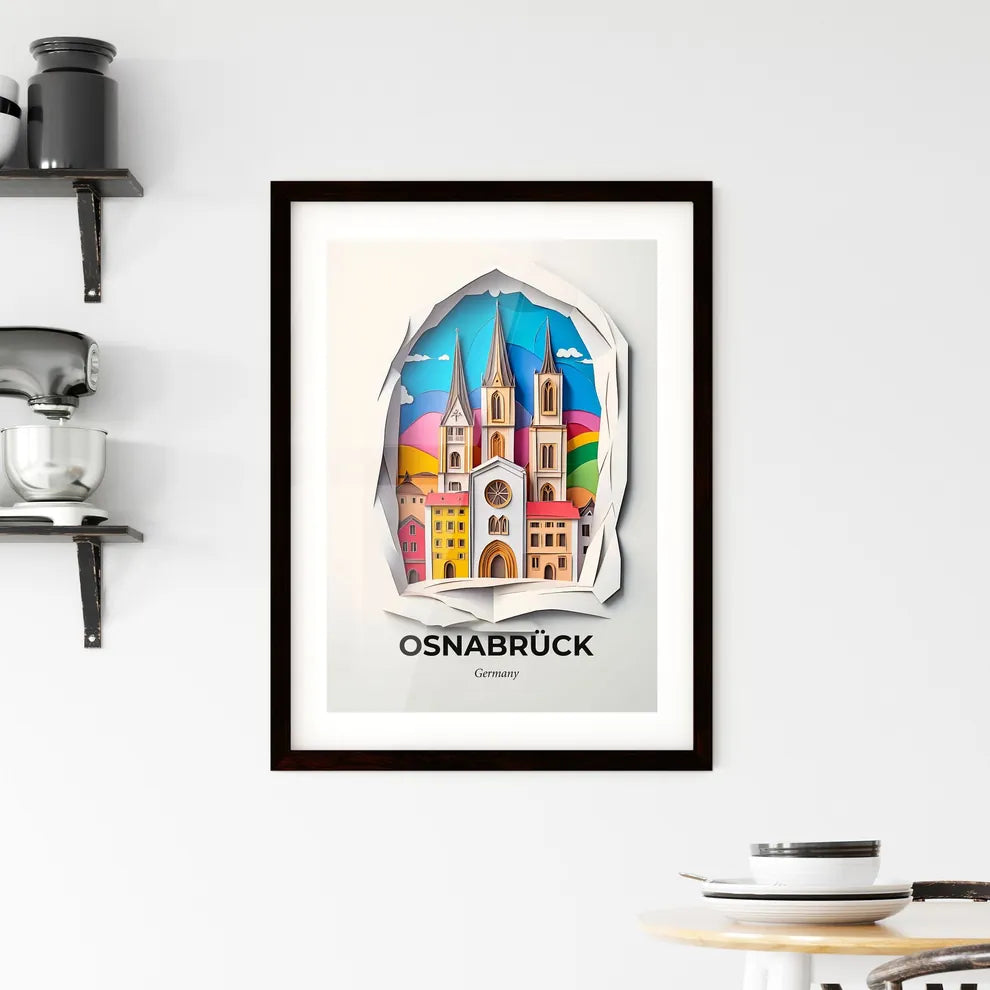 Vivid Osnabruck, Germany, Framed Wall Art