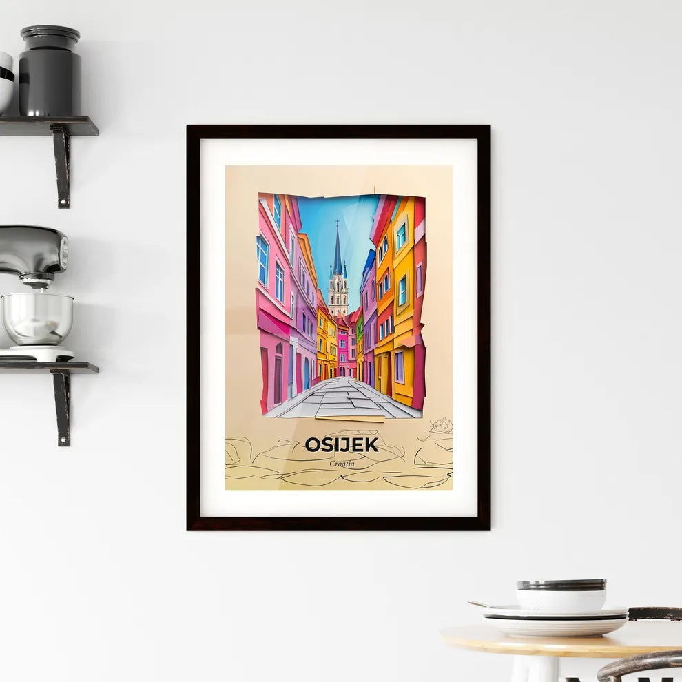 Vivid Osijek , Croatia, Framed Wall Art