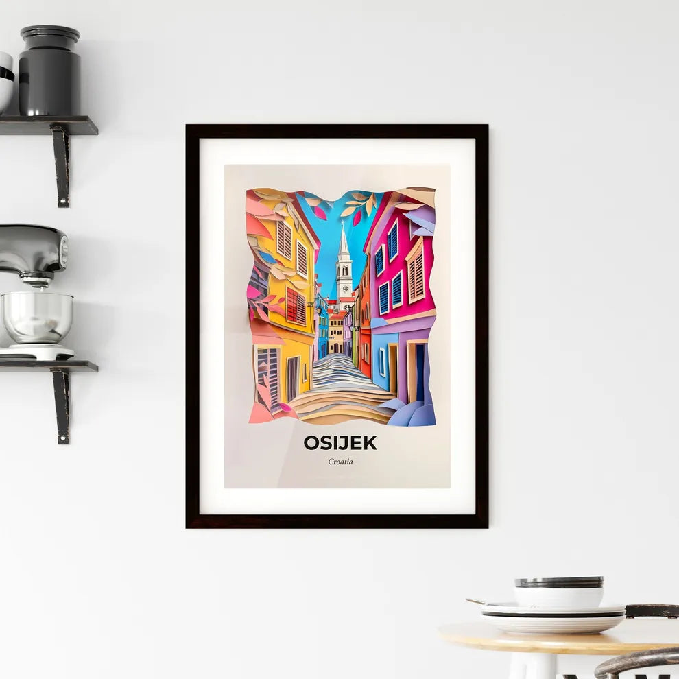 Vivid Osijek , Croatia, Framed Wall Art
