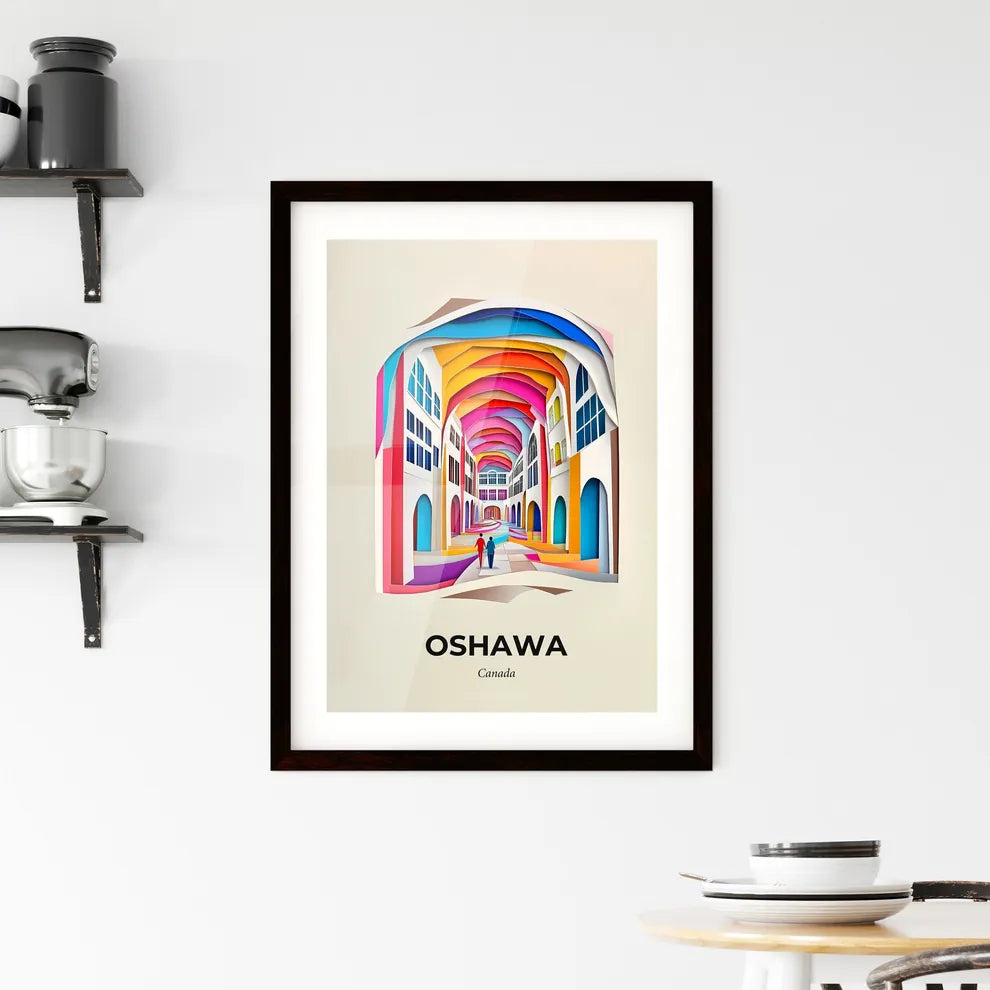 Vivid Oshawa, Canada, Framed Wall Art