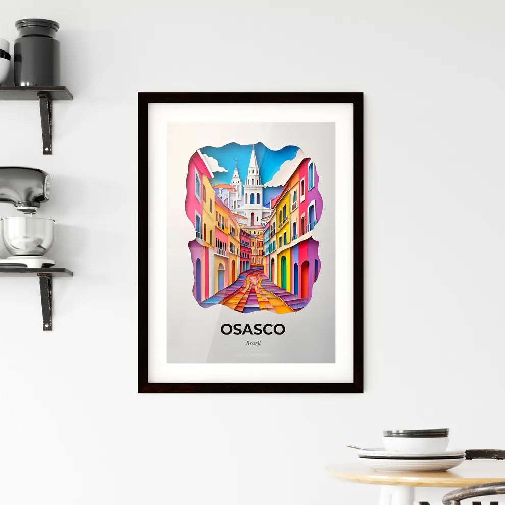 Vivid Osasco, Brazil, Framed Wall Art