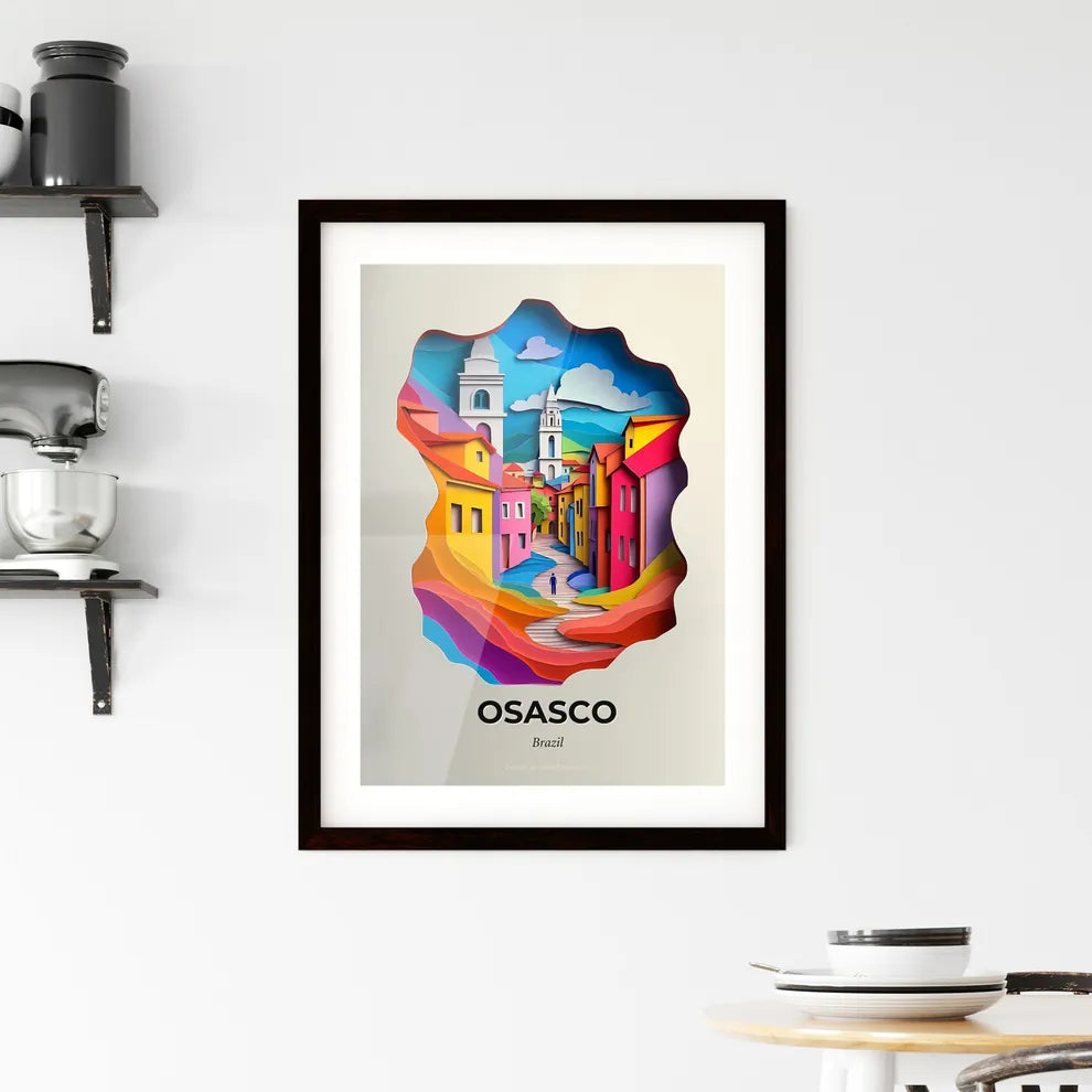 Vivid Osasco, Brazil, Framed Wall Art
