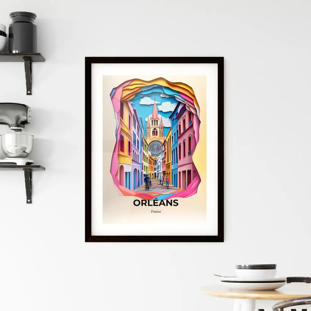 Vivid Orléans, France, Framed Wall Art