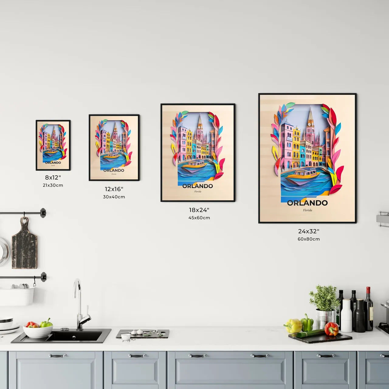 Vivid Orlando, Florida, Kitchen Art