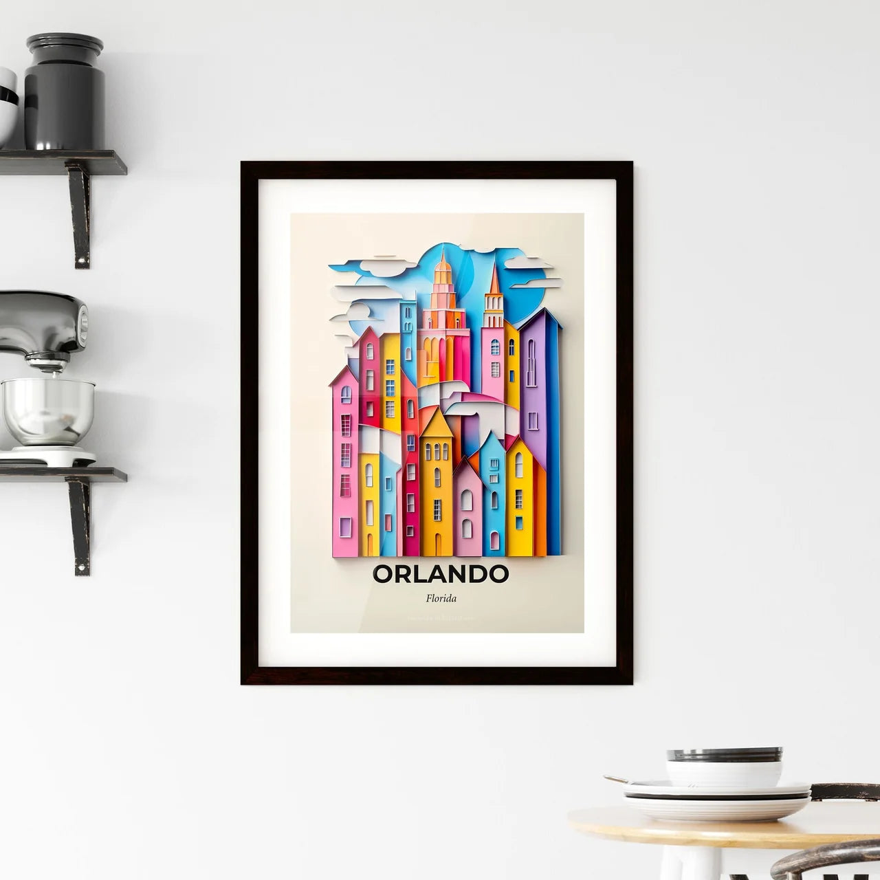 Vivid Orlando, Florida, Framed Wall Art