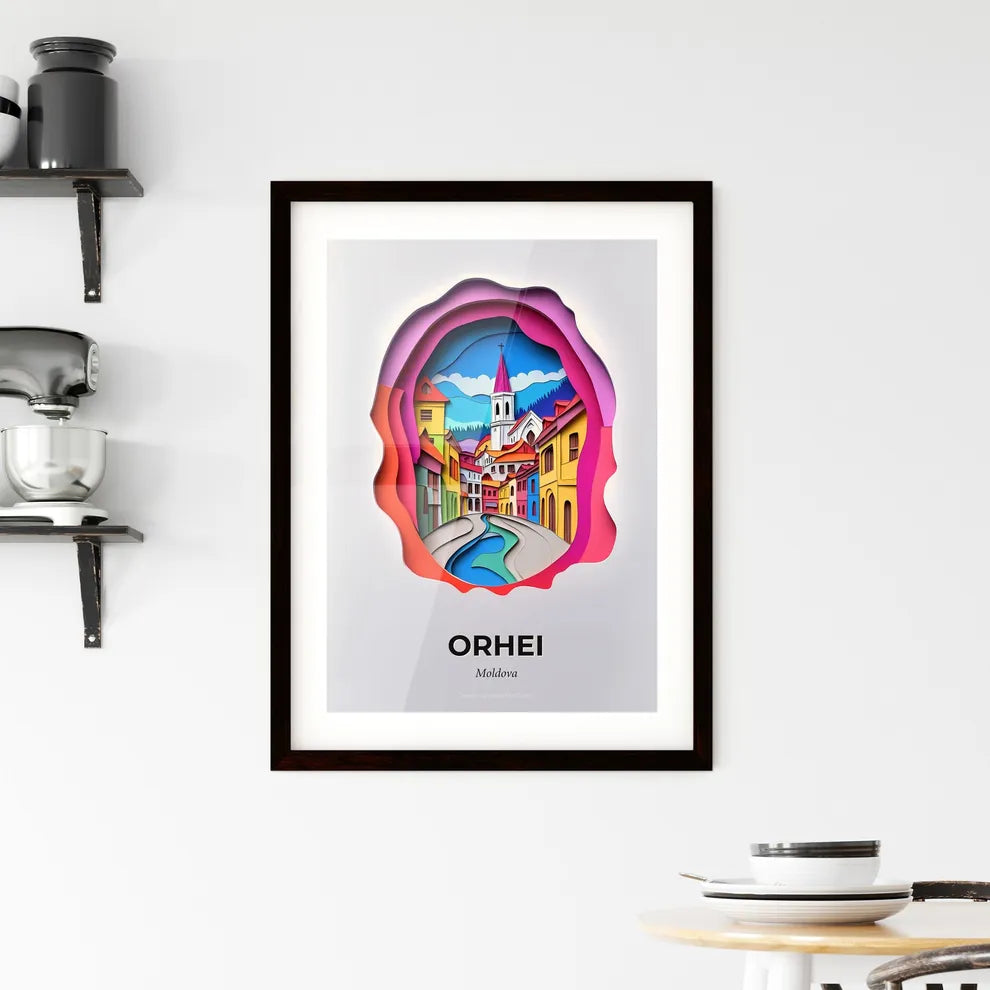 Vivid Orhei, Moldova, Framed Wall Art