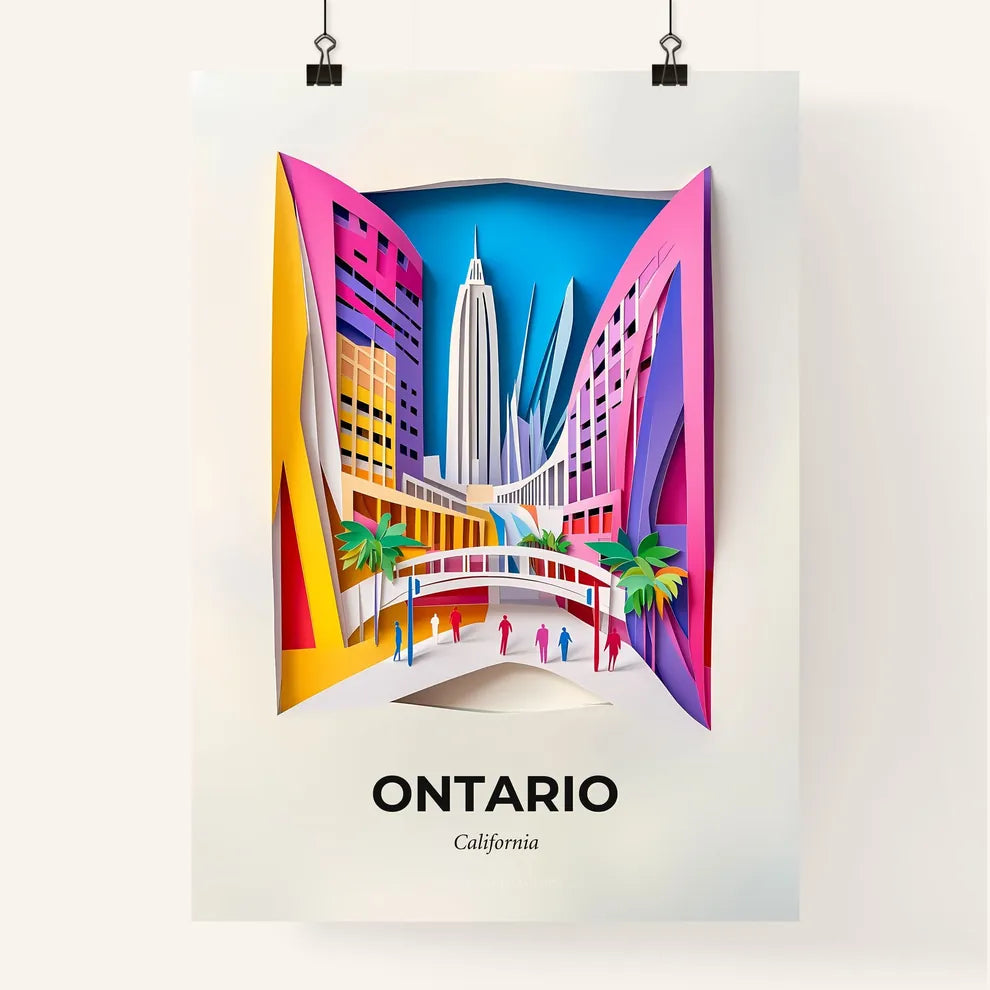 Vivid Ontario, California, Colorful Poster