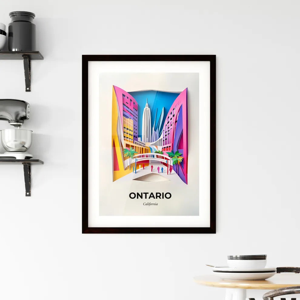 Vivid Ontario, California, Framed Wall Art