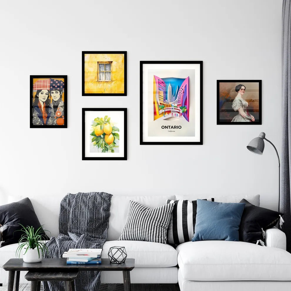 Vivid Ontario, California, Premium Framed Prints