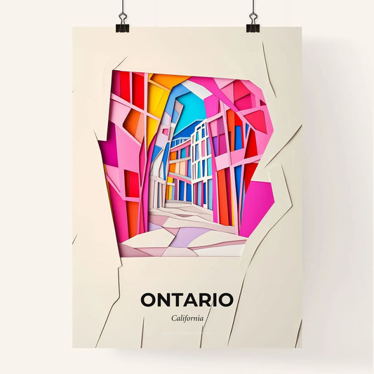 Vivid Ontario, California, Colorful Poster