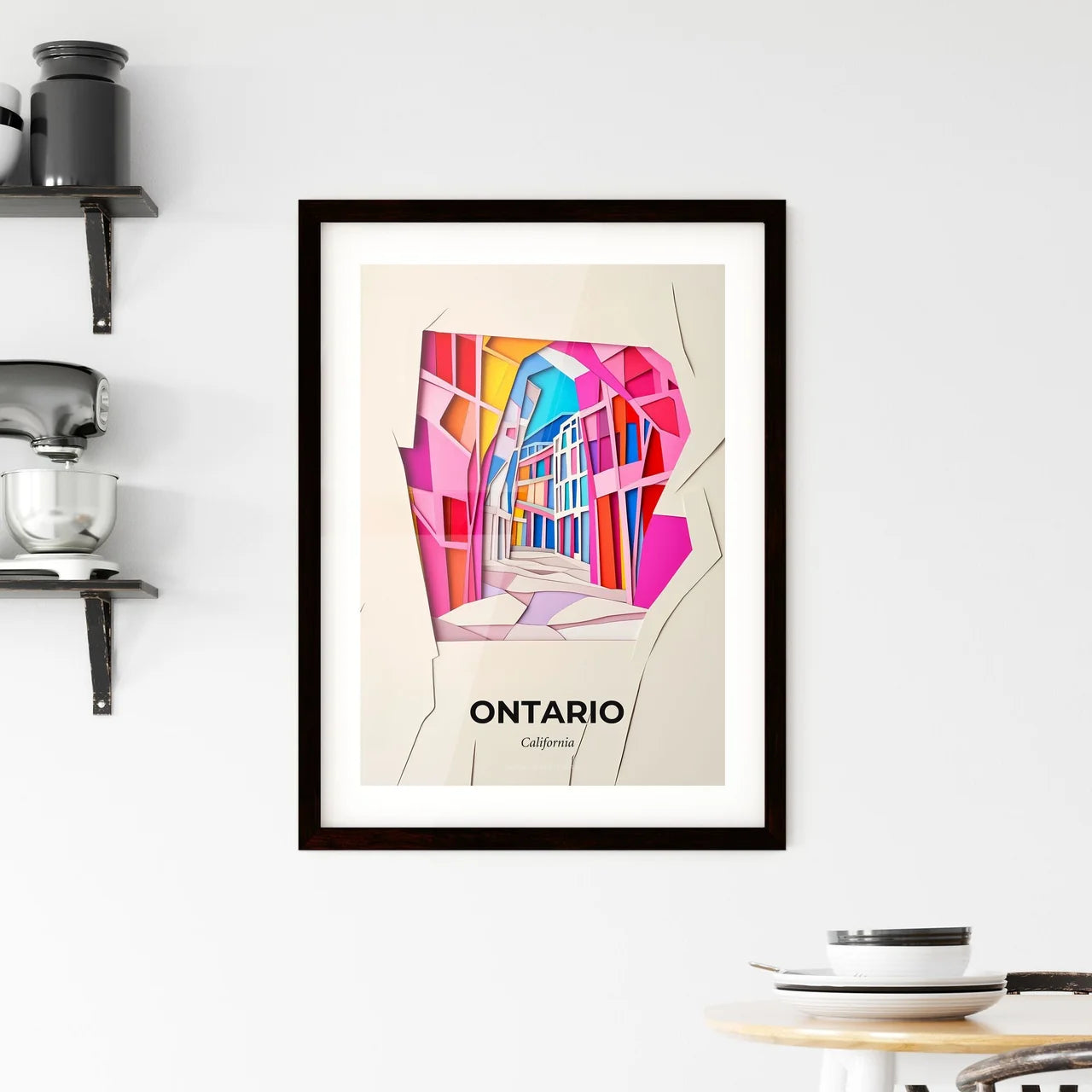 Vivid Ontario, California, Framed Wall Art