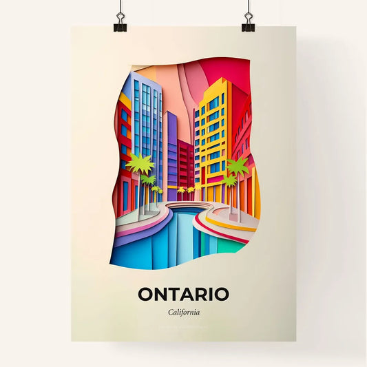 Vivid Ontario, California, Colorful Poster