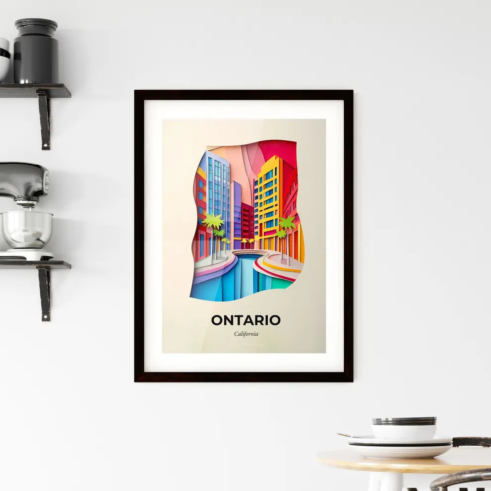 Vivid Ontario, California, Framed Wall Art