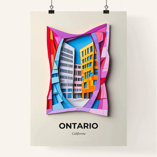 Vivid Ontario, California, Colorful Poster