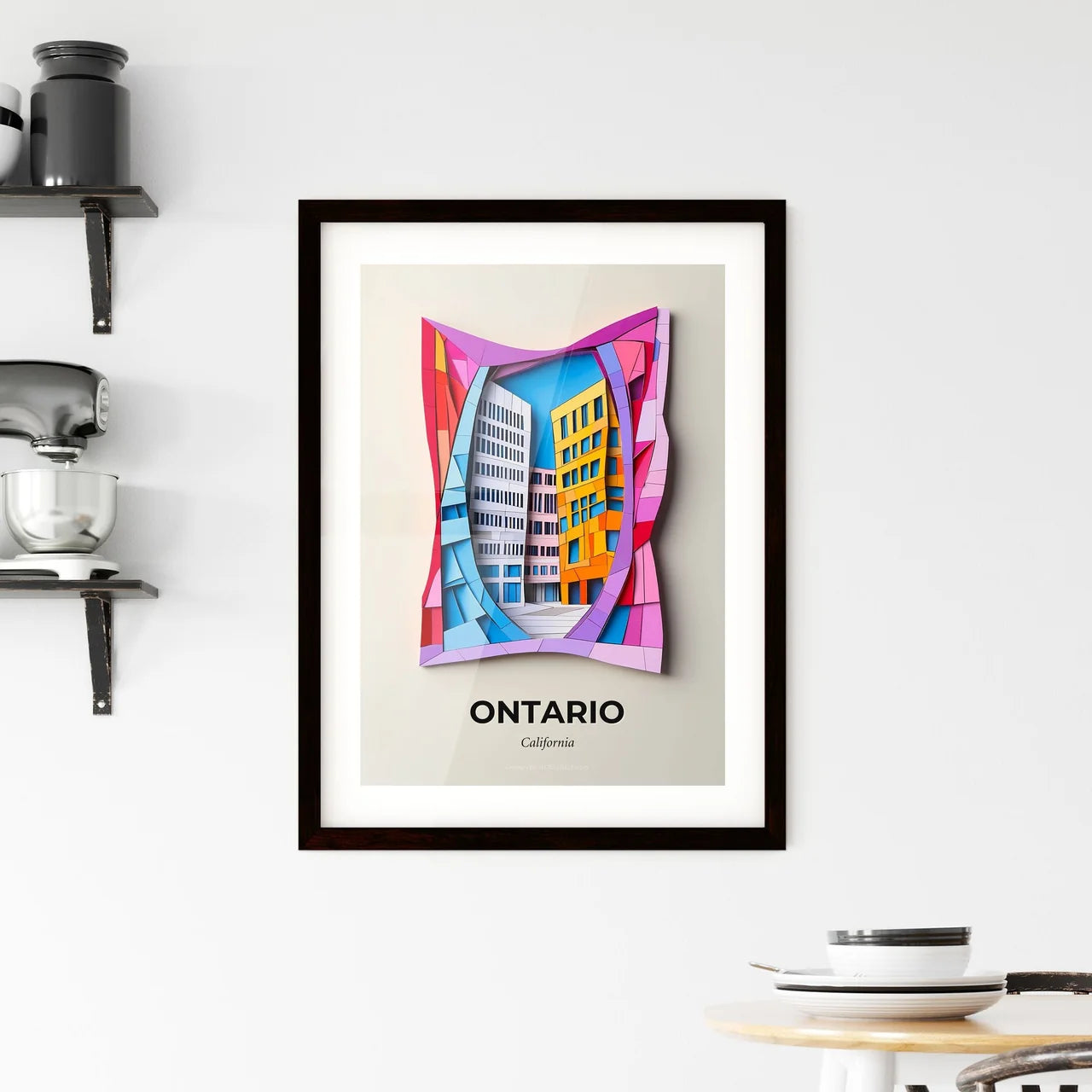 Vivid Ontario, California, Framed Wall Art