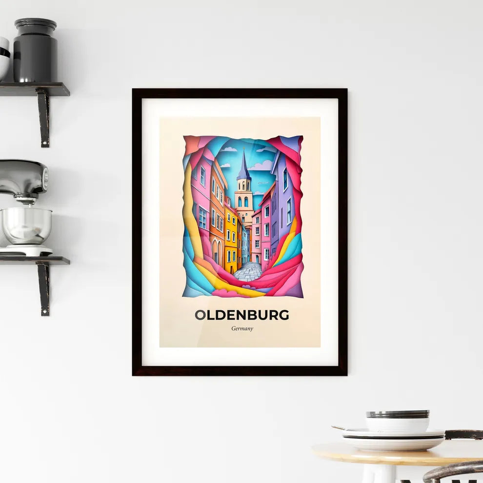 Vivid Oldenburg, Germany, Framed Wall Art