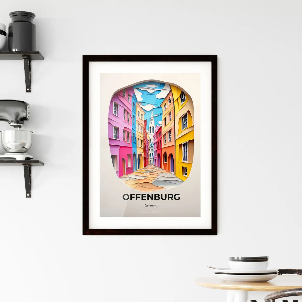 Vivid Offenburg, Germany, Framed Wall Art