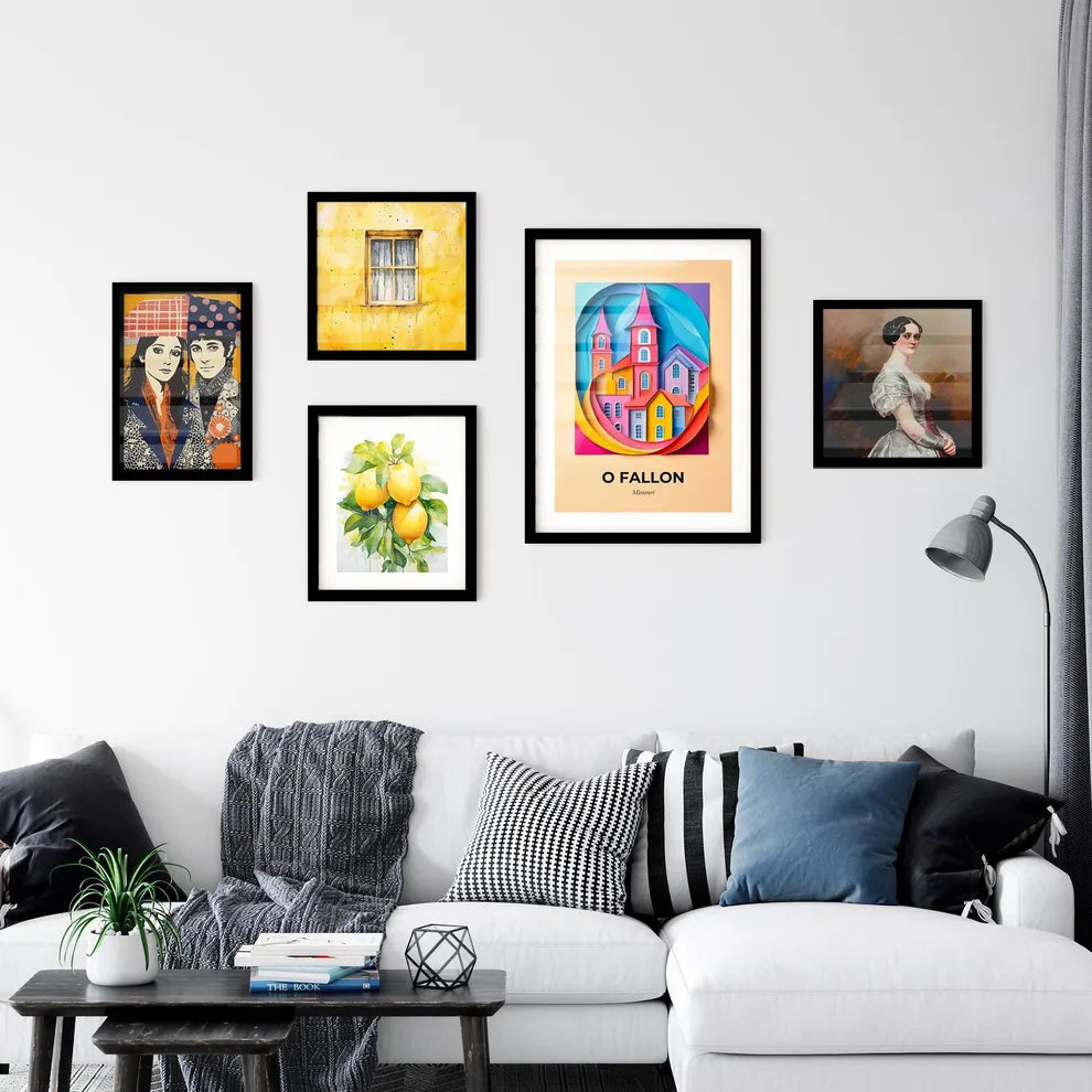 Vivid O Fallon, Missouri, Premium Framed Prints