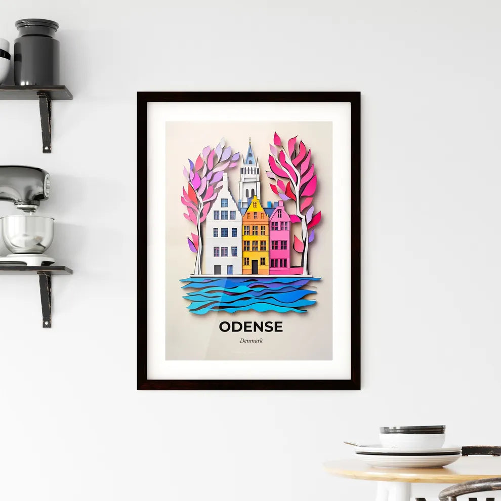 Vivid Odense, Denmark, Framed Wall Art