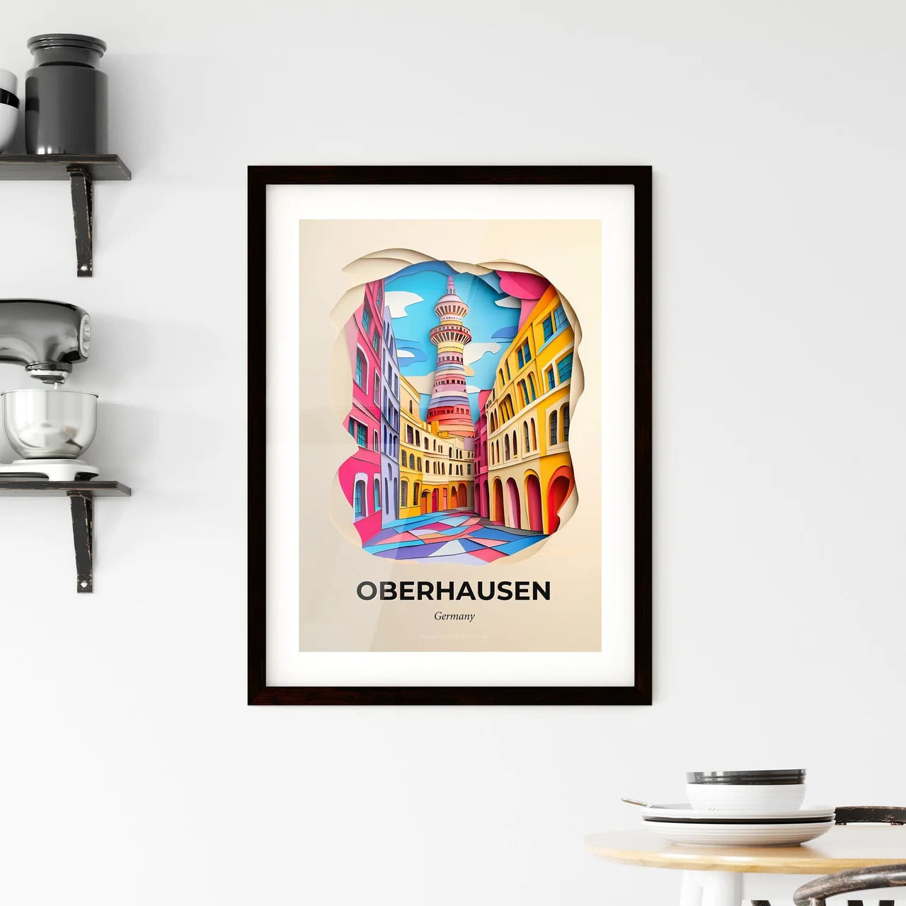 Vivid Oberhausen, Germany, Framed Wall Art