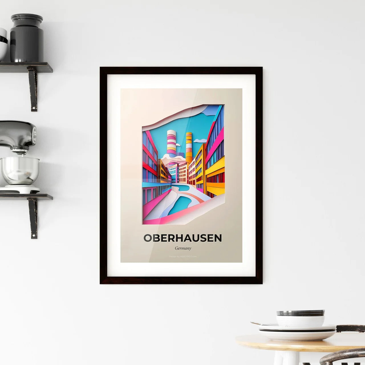 Vivid Oberhausen, Germany, Framed Wall Art