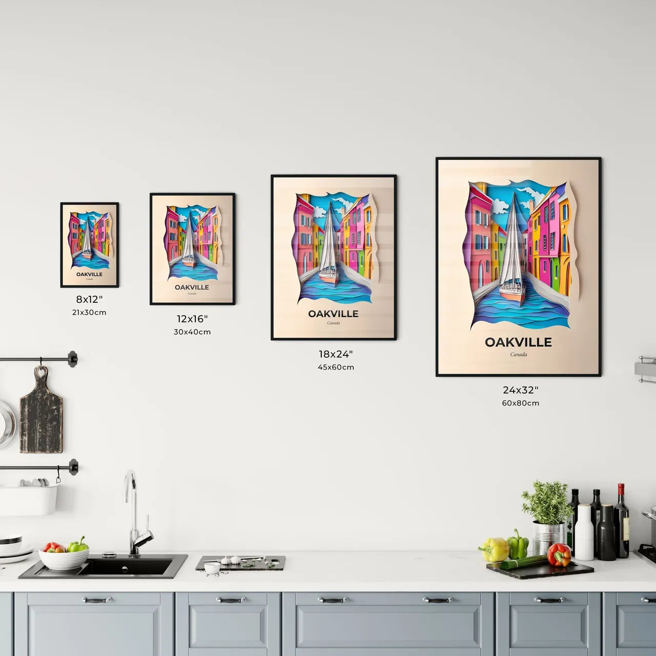 Vivid Oakville, Canada, Kitchen Art