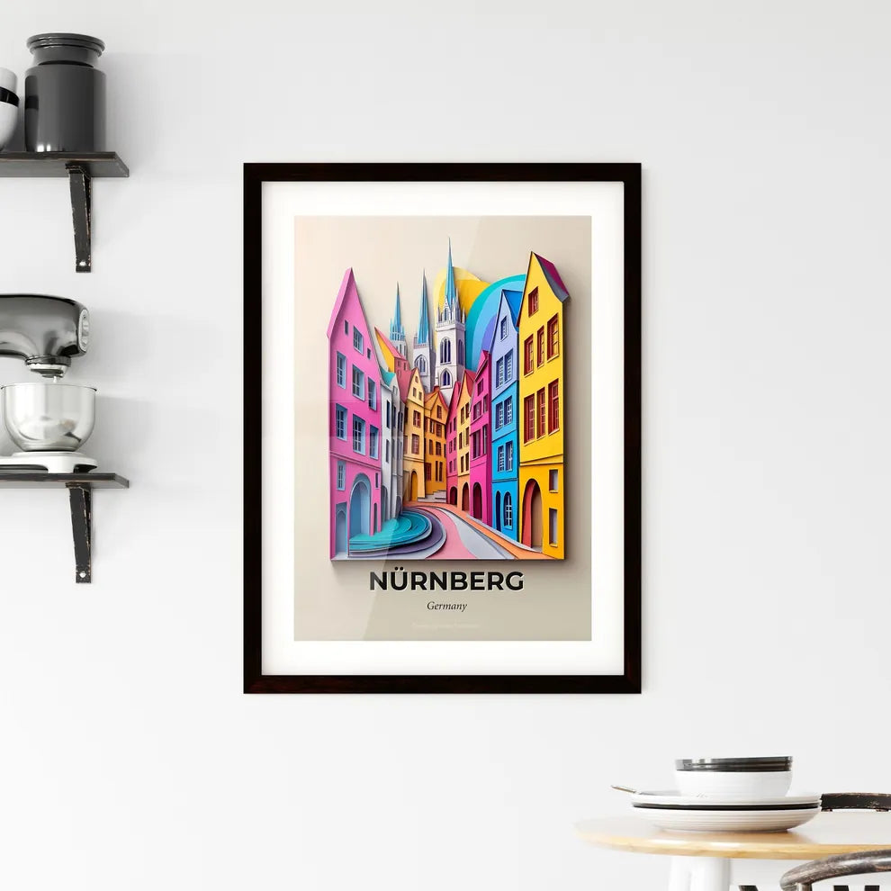 Vivid Nurnberg, Germany, Framed Wall Art