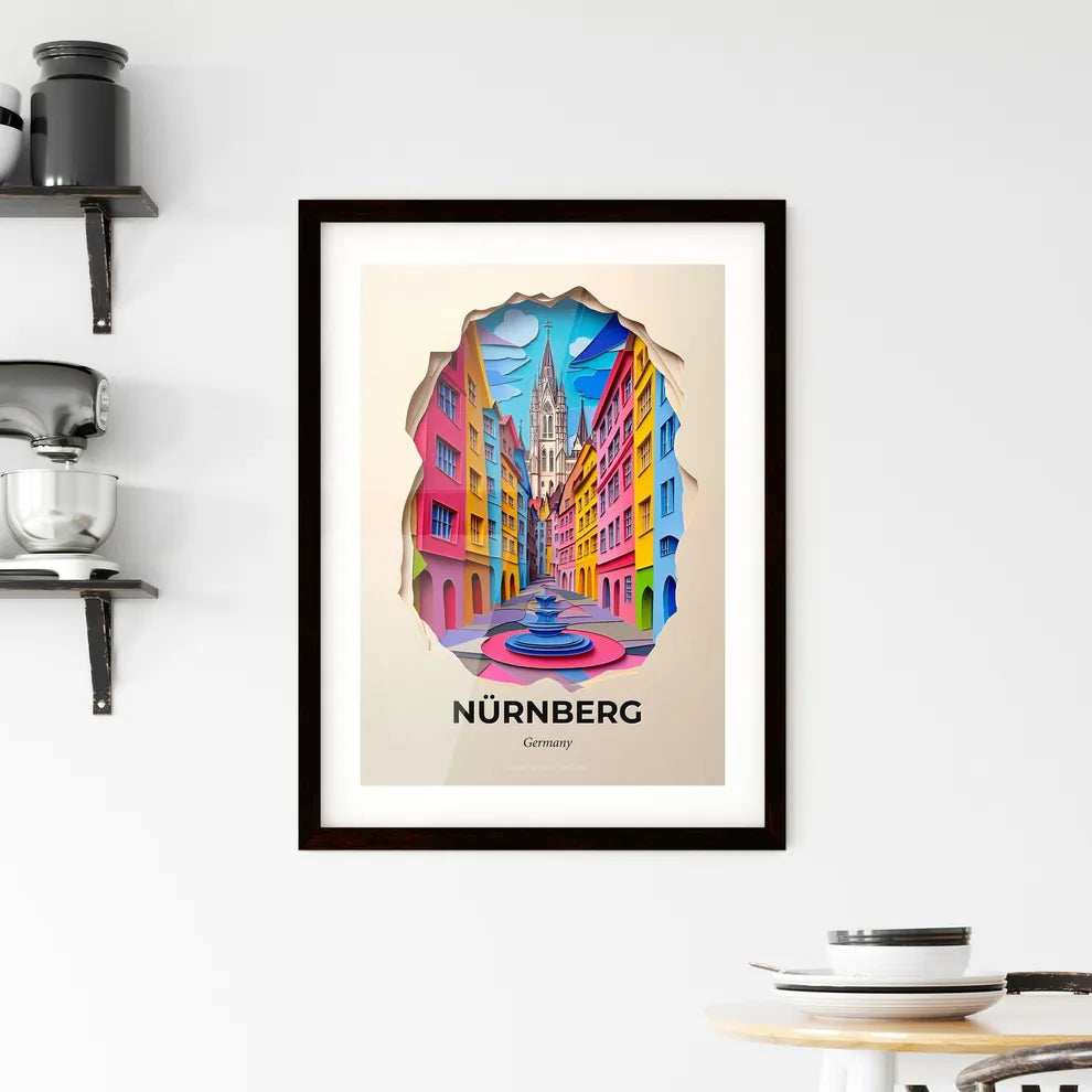 Vivid Nurnberg, Germany, Framed Wall Art