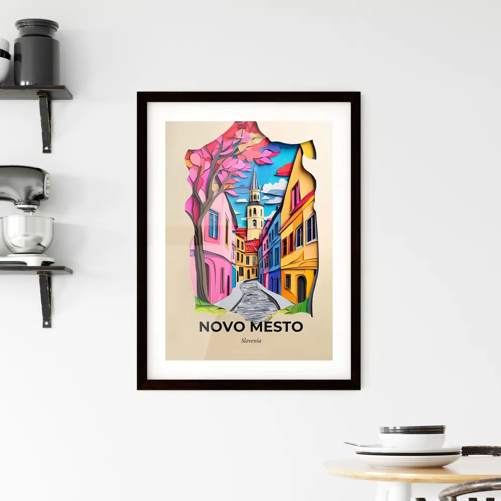 Vivid Novo Mesto, Slovenia, Framed Wall Art