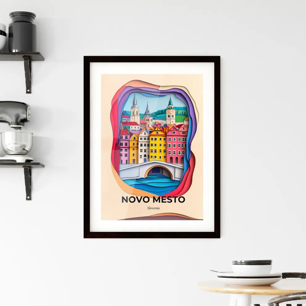 Vivid Novo Mesto, Slovenia, Framed Wall Art