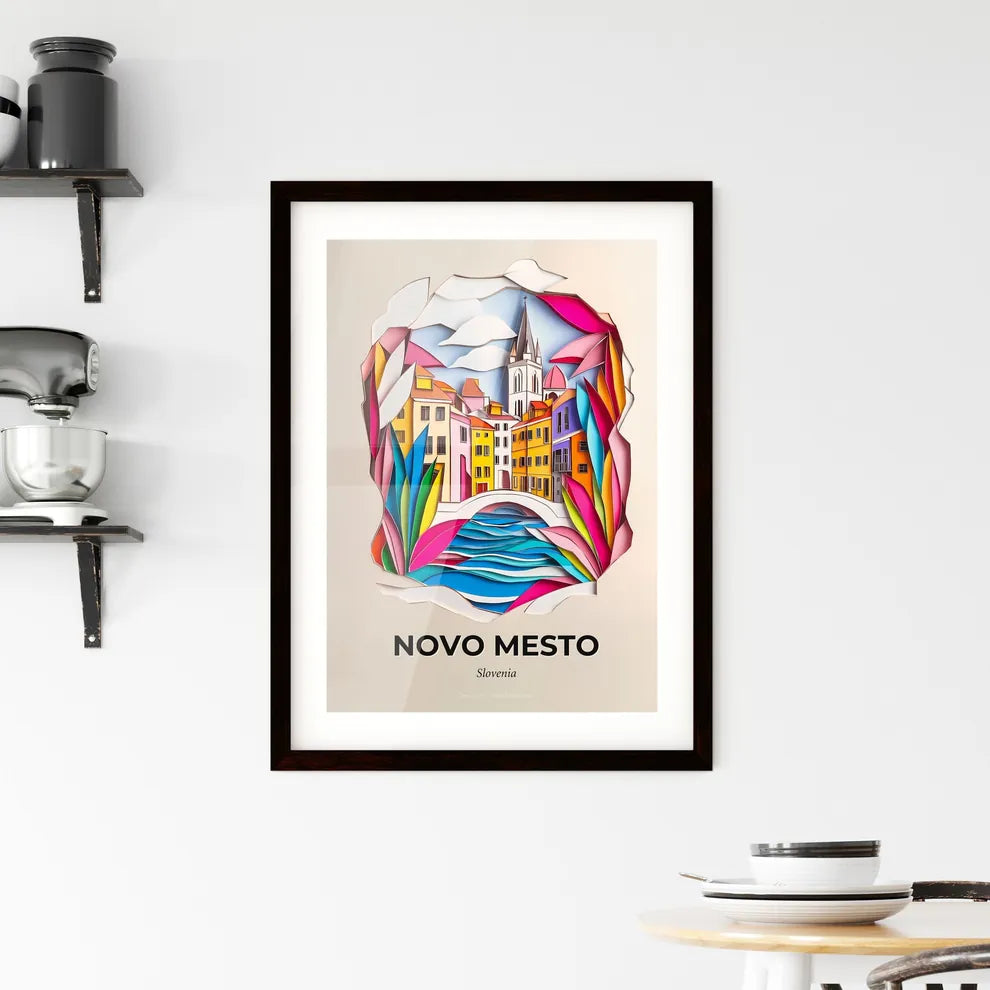 Vivid Novo Mesto, Slovenia, Framed Wall Art