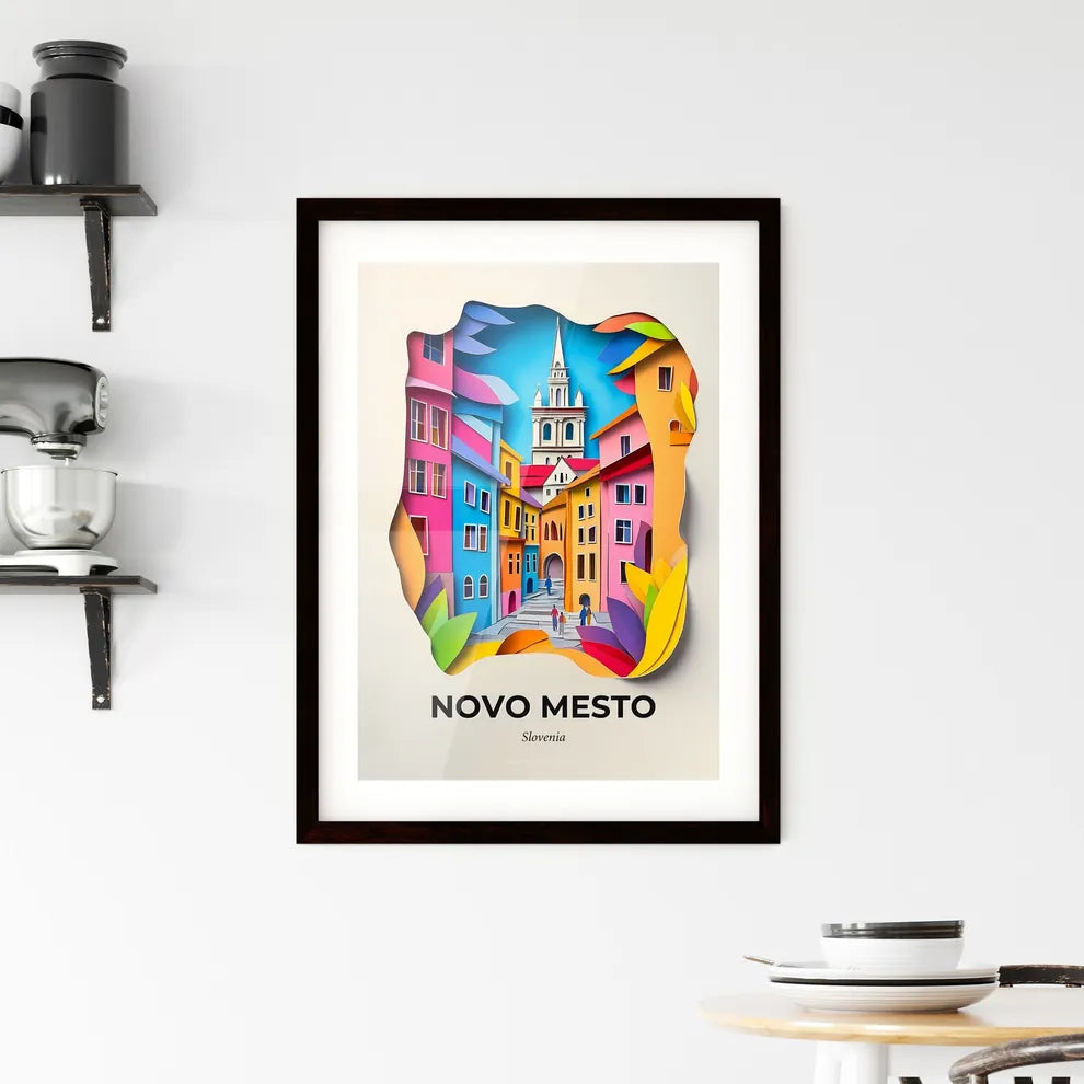 Vivid Novo Mesto, Slovenia, Framed Wall Art