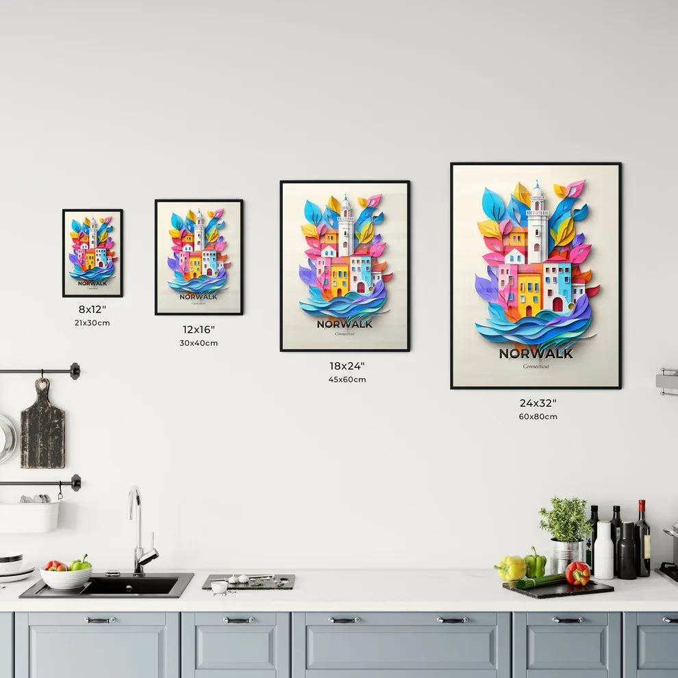 Vivid Norwalk, Connecticut, Kitchen Art