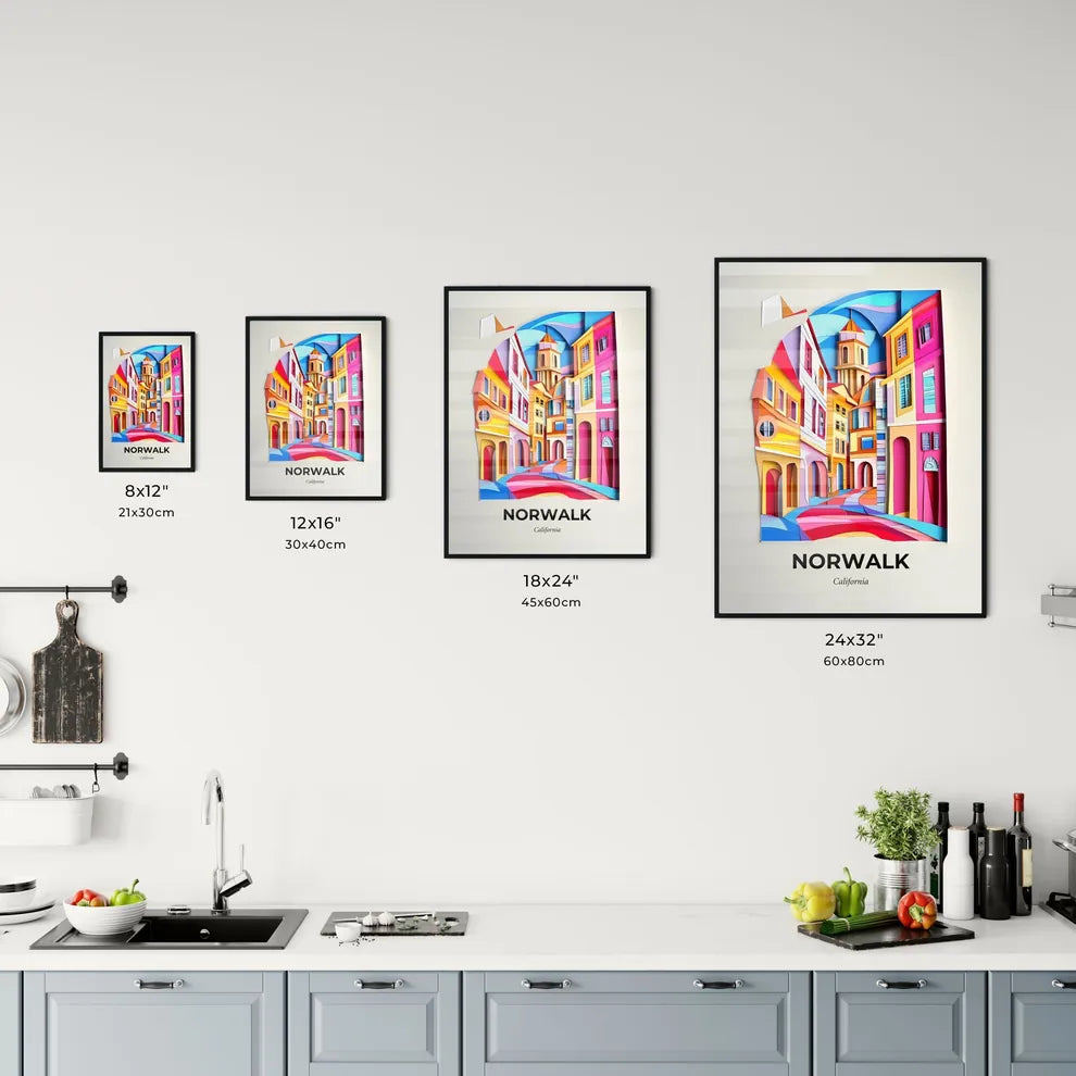 Vivid Norwalk, California, Kitchen Art