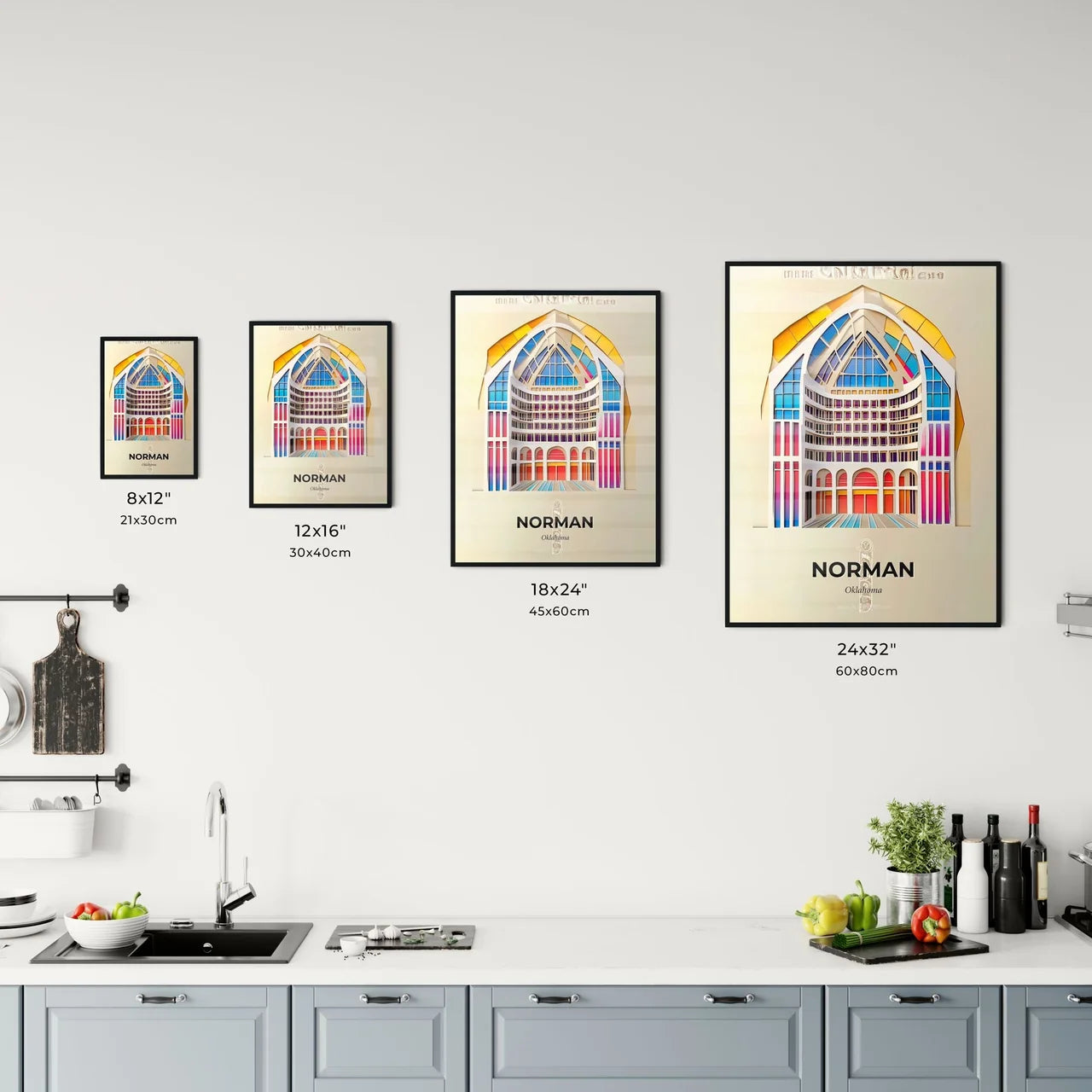 Vivid Norman, Oklahoma, Kitchen Art