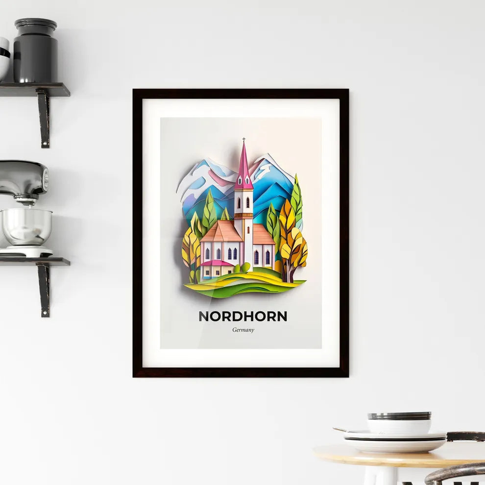 Vivid Nordhorn, Germany, Framed Wall Art