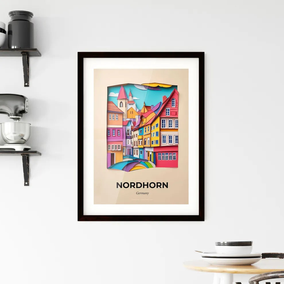 Vivid Nordhorn, Germany, Framed Wall Art