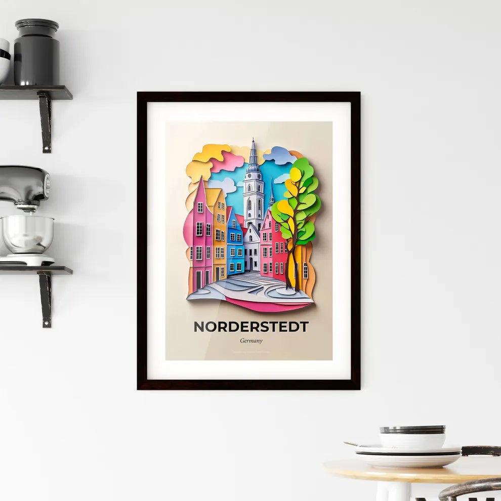 Vivid Norderstedt, Germany, Framed Wall Art