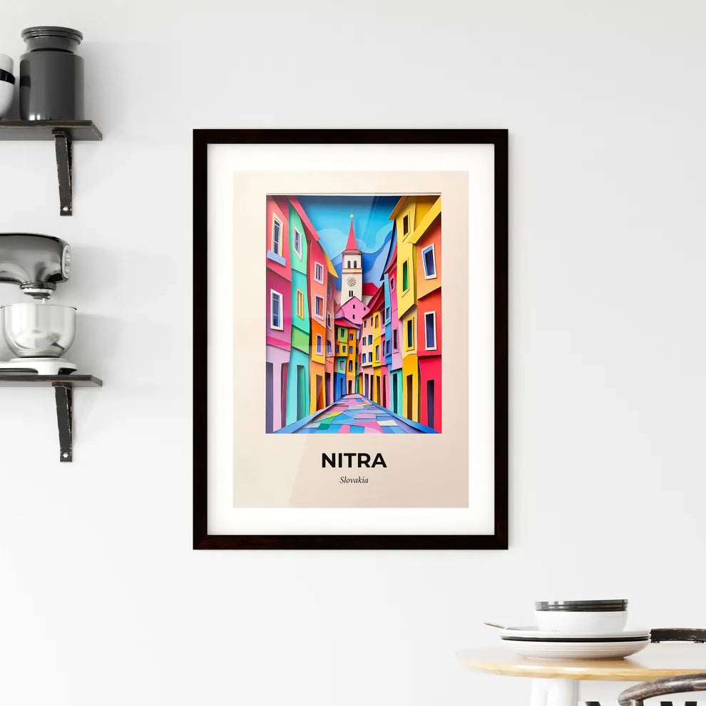 Vivid Nitra, Slovakia, Framed Wall Art