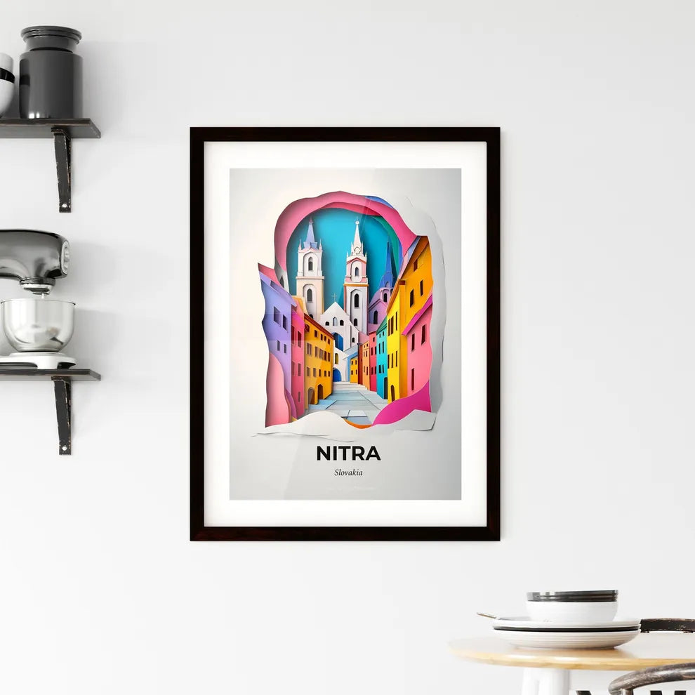 Vivid Nitra, Slovakia, Framed Wall Art