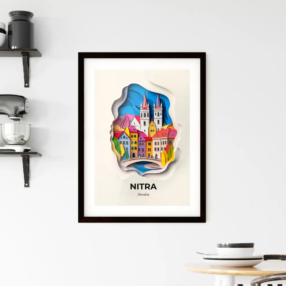 Vivid Nitra, Slovakia, Framed Wall Art