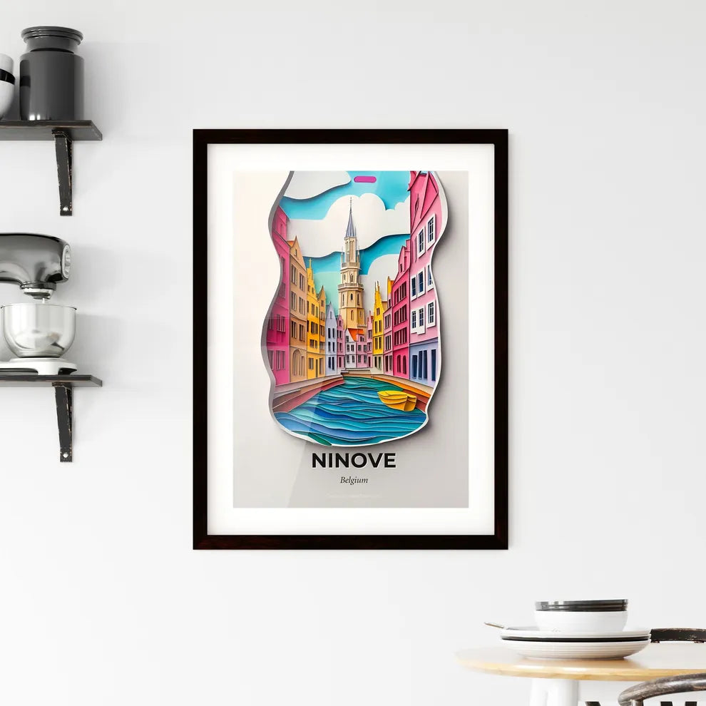 Vivid Ninove, Belgium, Framed Wall Art