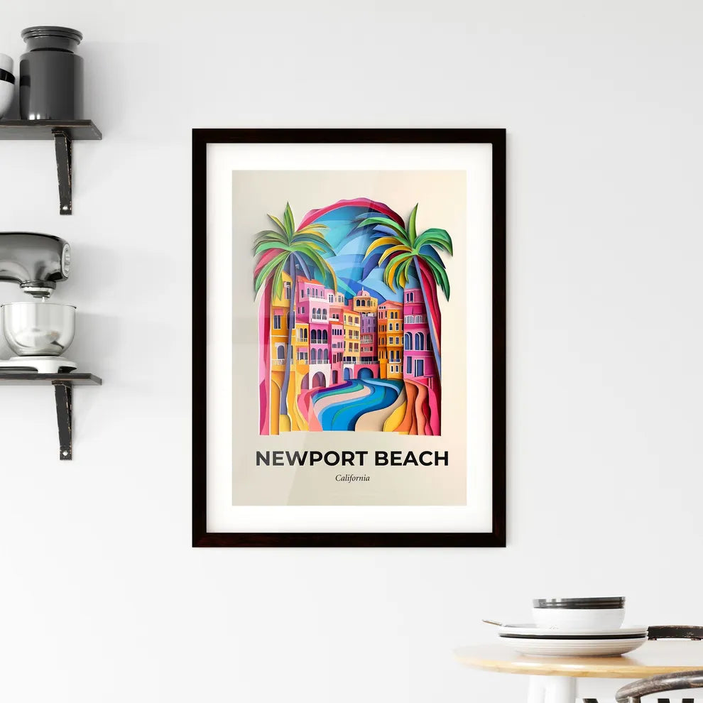 Vivid Newport Beach, California, Framed Wall Art