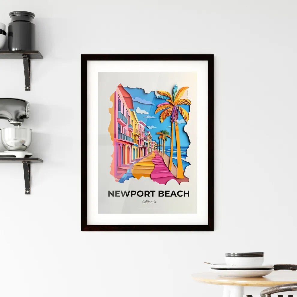 Vivid Newport Beach, California, Framed Wall Art