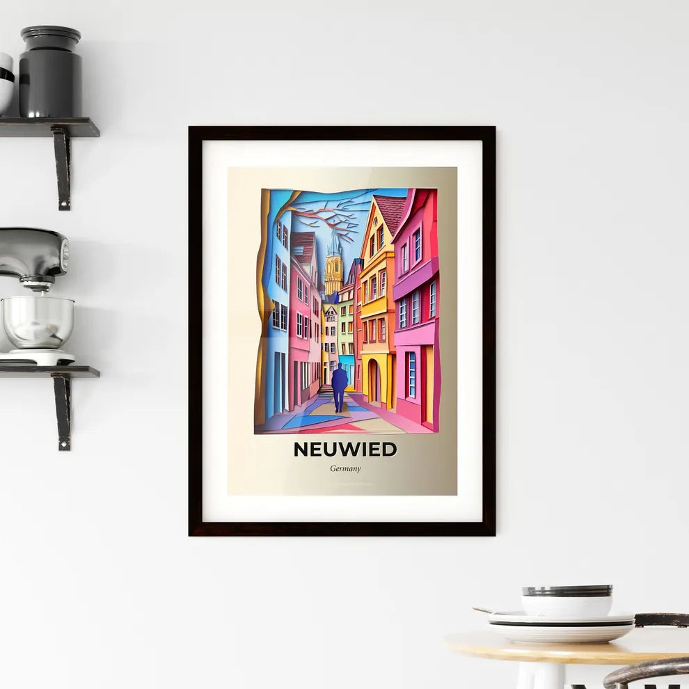 Vivid Neuwied, Germany, Framed Wall Art