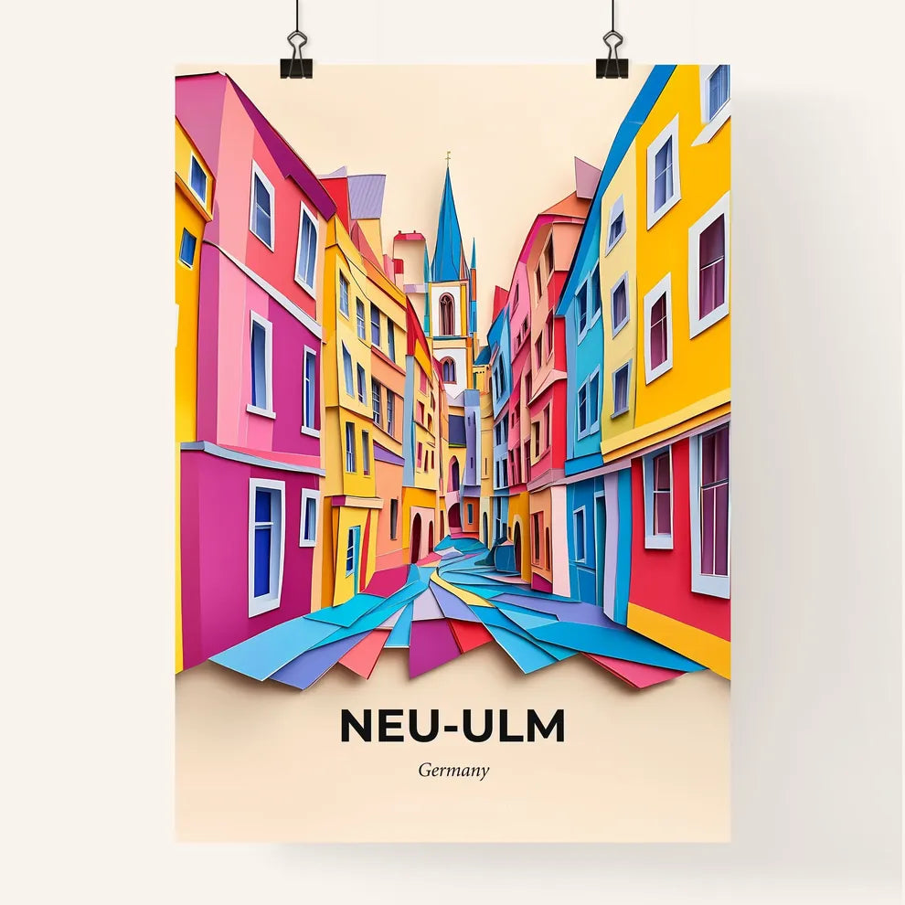 Vivid Ne, Colorful Poster