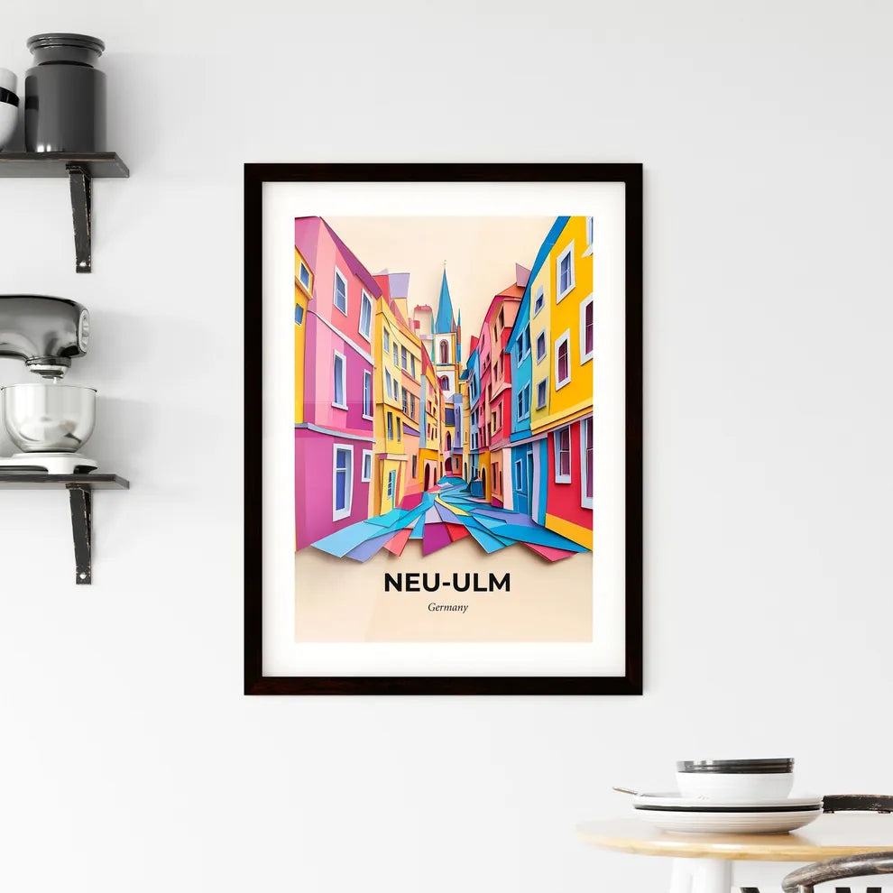 Vivid Ne, Framed Wall Art