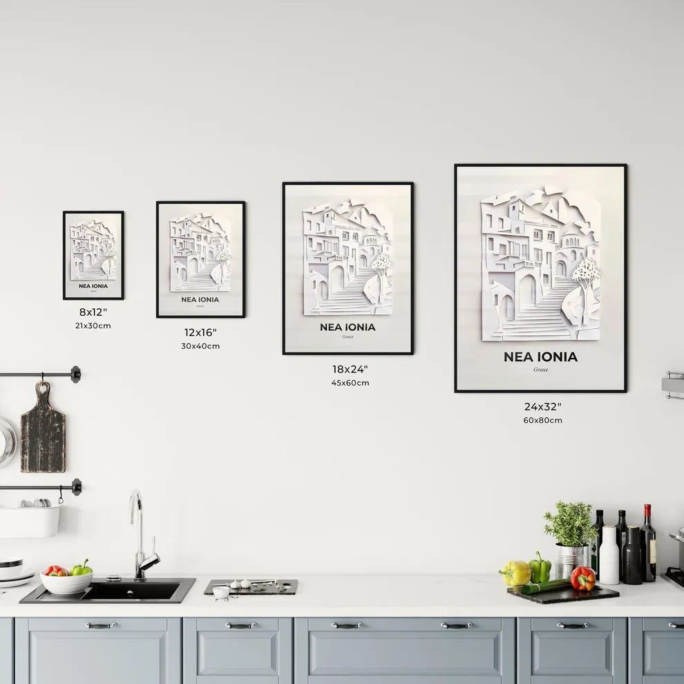 Vivid Nea Ionia, Greece, Kitchen Art