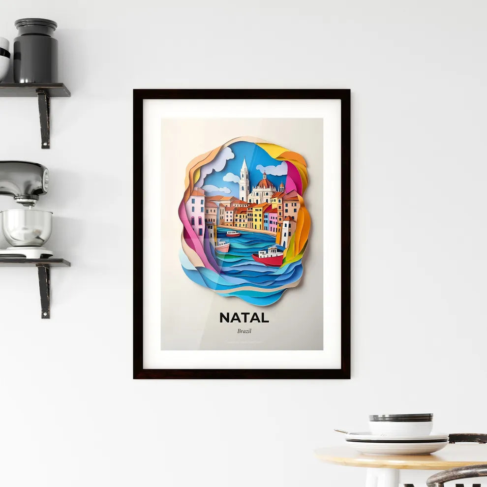 Vivid Natal, Brazil, Framed Wall Art