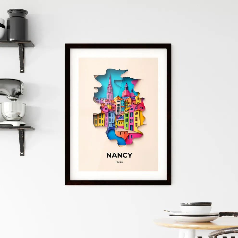 Vivid Nancy, France, Framed Wall Art